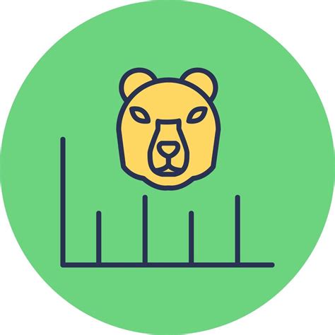 Bear Market Vector Icon Vector Art At Vecteezy