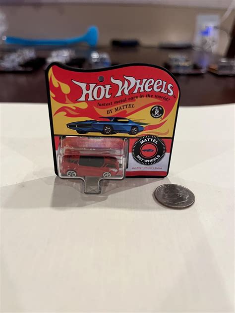 Hot Wheels Worlds Smallest Cars By Mattel In Perfect Condition Red Car With Black Details Etsy