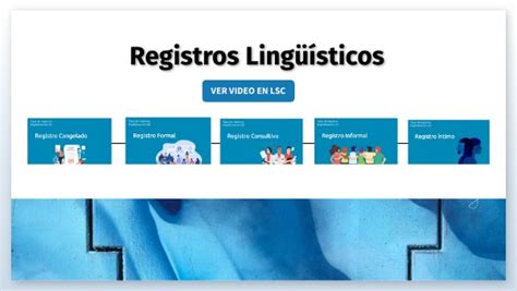 Registros Lingüísticos Por Santiago Parra