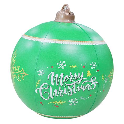 Christmas Balls Ornaments Outdoor Christmas Inflatable Decorated Ball