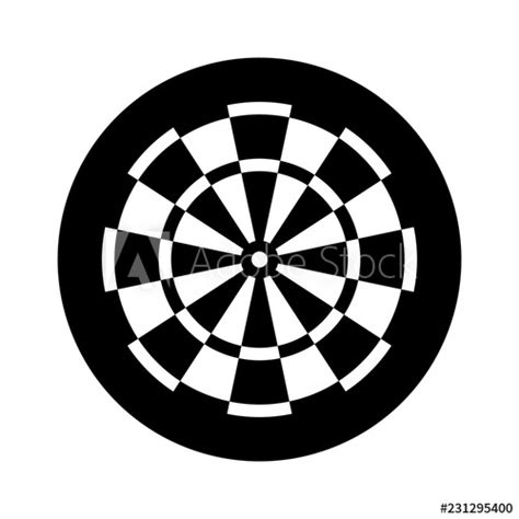 Dart Board Vector at Vectorified.com | Collection of Dart Board Vector ...