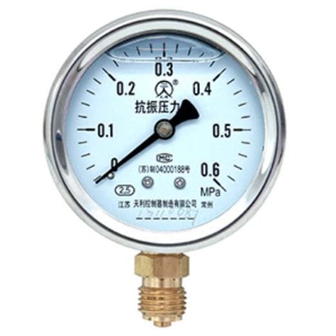 Dial Pressure Gauge Y A Changzhou Tianli Intelligent Control Co