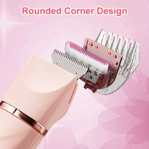 BEAULUSH Bikini Trimmer Women Rechargeable 2 In 1 Electric Lady Shavers For Women Pubic Hair