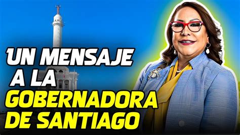 Gobernadora Rosa Santos Arremete Contra La Libertad De Expresi N Youtube