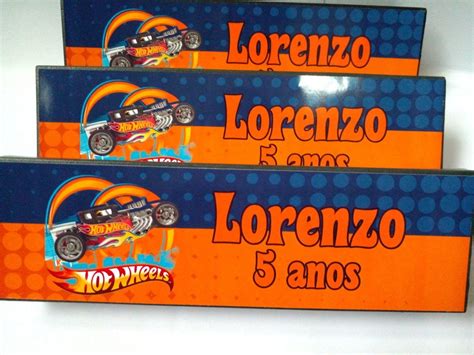 Dominó Hot Wheels Elo7 Produtos Especiais