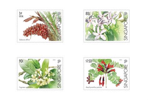 SingPost issues Critically Endangered Flora of Singapore stamps ...