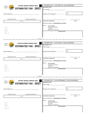 Fillable Online Employers Monthly Return Of Tax Cdn Toledo Oh Gov