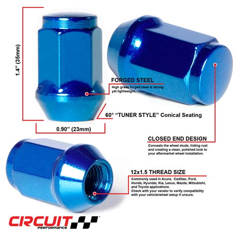 X Stainless Steel Capped Bulge Acorn Lug Nuts Trailer Wheels