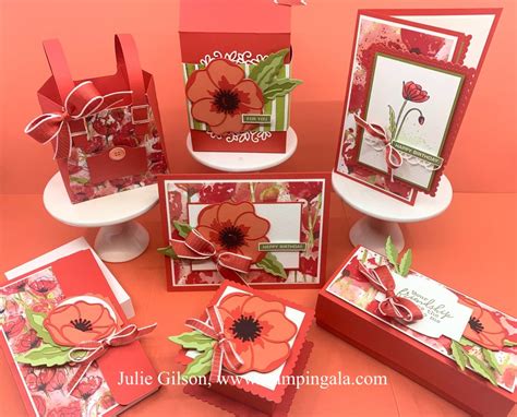 Peaceful Moments Painted Poppies Class To Go Stampin Gala