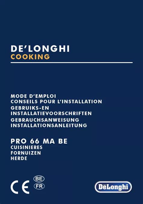 Notice Four Delonghi Pro Ma Trouver Une Solution Un Probl Me