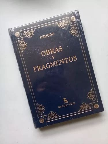 Obras Y Fragmentos Hes Odo Biblioteca Gredos Libro Cuotas Sin