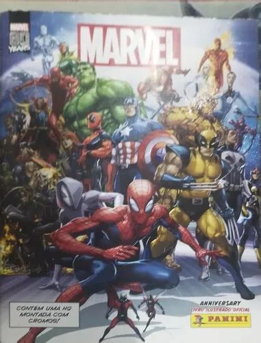 Lbum De Figurinhas Marvel Anos Vazio Parcelamento Sem Acr Scimo