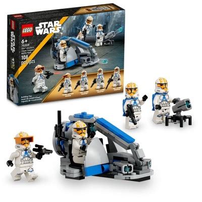 Lego Star Wars 332nd Ahsoka's Clone Trooper Battle Pack Building Toy ...