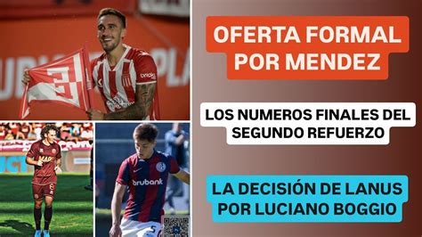 OFERTA DE SAN LORENZO A ESTUDIANTES POR MENDEZ LA DECISION DE LANUS