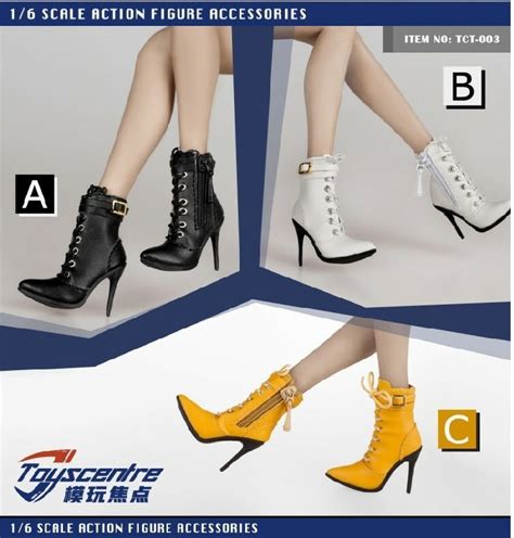 Toyscentre Female High Heels Boots Shoes For Ph Tbl Hot Jiaou Figure Body Ebay