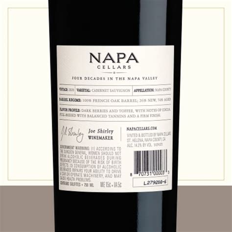 Napa Cellars Cabernet Sauvignon California Red Wine 750 ml, 750 mL - Kroger