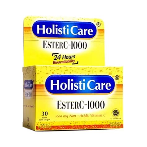 Holisticare Ester C Tablet Kegunaan Efek Samping Dosis Dan