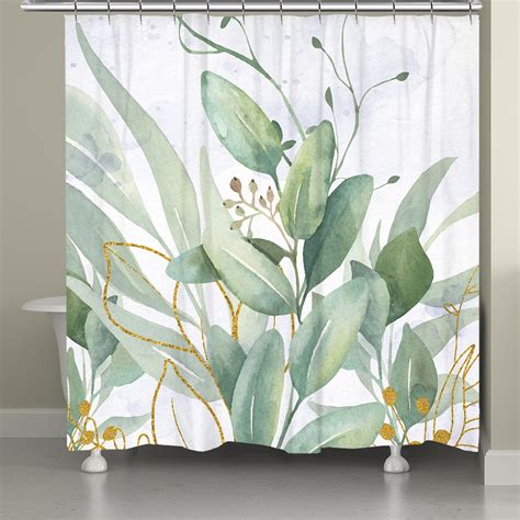 Boho Bouquet Shower Curtain Laural Home