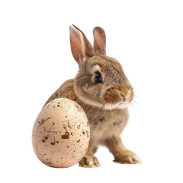 Cute Bunny With Easterr Egg Cute Bunny Easter Egg Easter Bunny Png