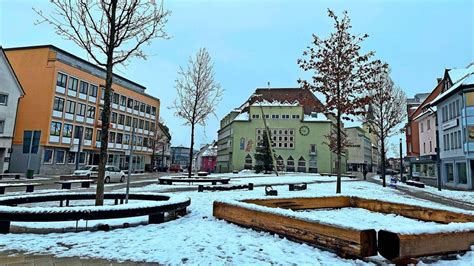 Wegbrechende Pflastersteine Beim Schwenninger Marktplatz Muss