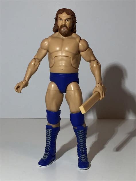 Wwe Elite Hacksaw Jim Duggan Figure Mattel Legends Flashback