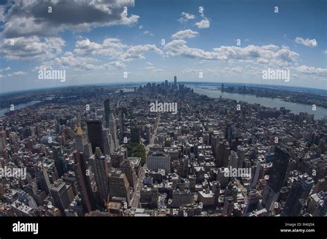 Looking South From The Empire State Building 86th Floor Outdoor