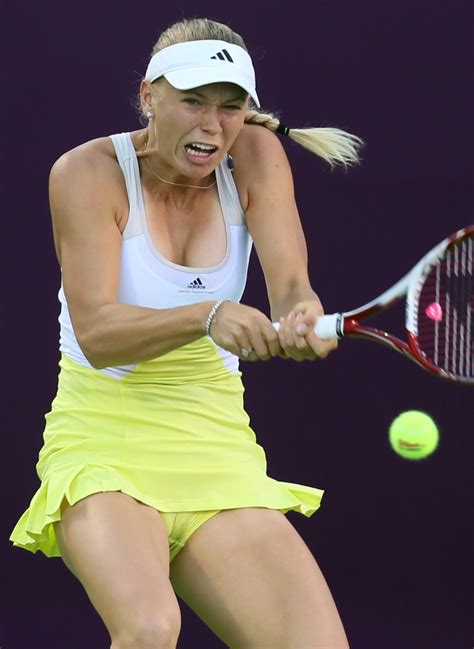 Caroline Wozniacki OOPS Cameltoe On Tennis Court Nude Celeb