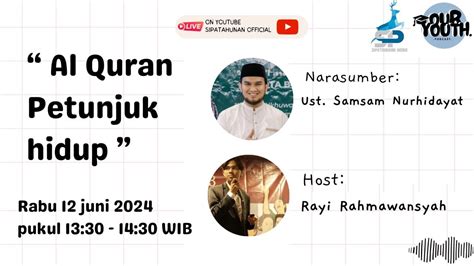 Al Quran Petunjuk Hidup YouTube