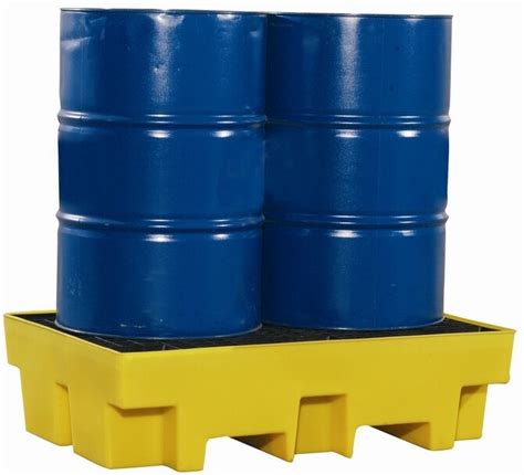 2 Drum Bund Spill Pallet BP2 | Plant Nappy | Health & Safety