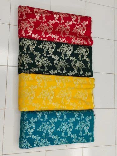 Dyeable Viscose Dola Silk Fabric Gsm Gsm At Rs Meter