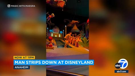 Man Arrested At Disneyland After Stripping Naked At It S A Small World