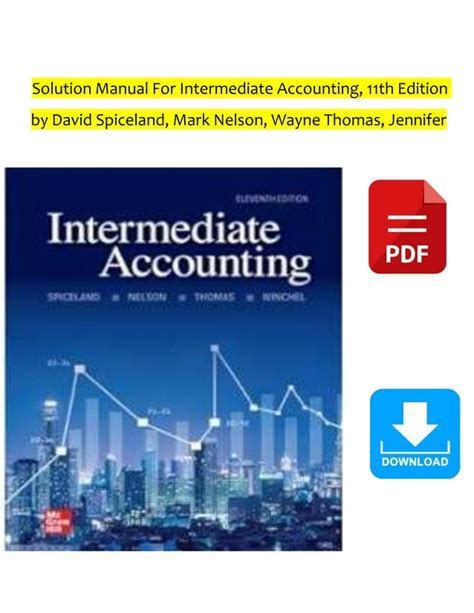 Solution Manual For Intermediate Accounting 11th Edition By David