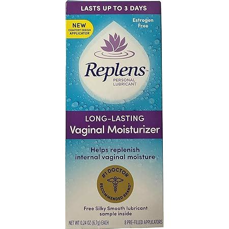 Amazon Replens Long Lasting Vaginal Moisturizer With Reusable