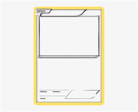 Printable Pokemon Card Template