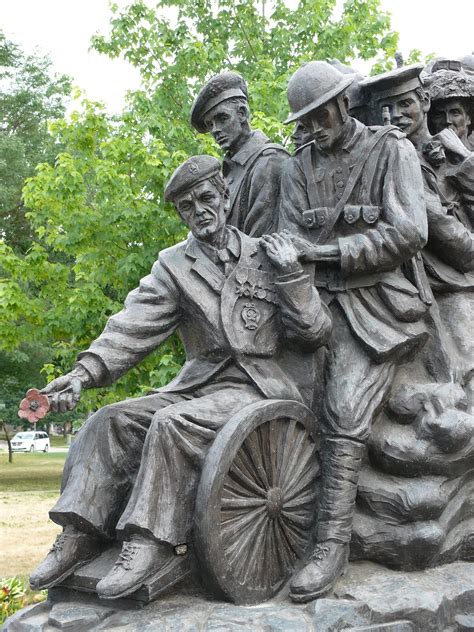 Ontario War Memorials: Waterloo - Canadian Veterans Memorial