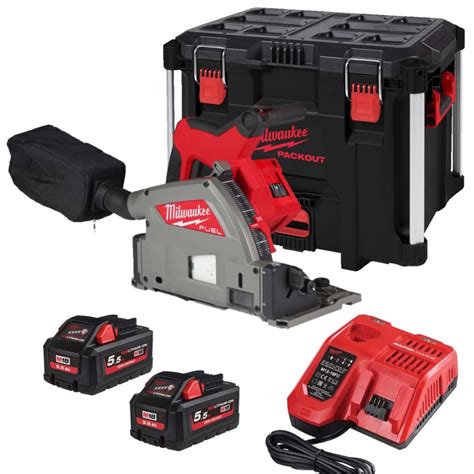 Milwaukee M Fps P Scie Circulaire Plongeant V Fuel Mm X