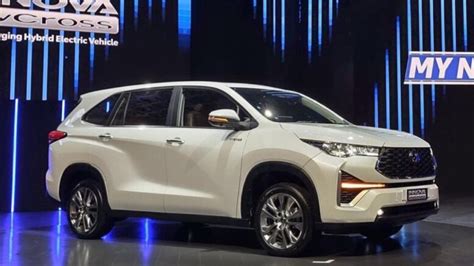 Toyota Kirloskar Motor Launches The All New Innova Hycross Global