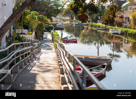 Venice Canals Historic District Los Angeles California Man Made
