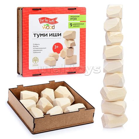 Игра настольная "Туми иши" Far far land Wood (Японская игра), 431596 ...