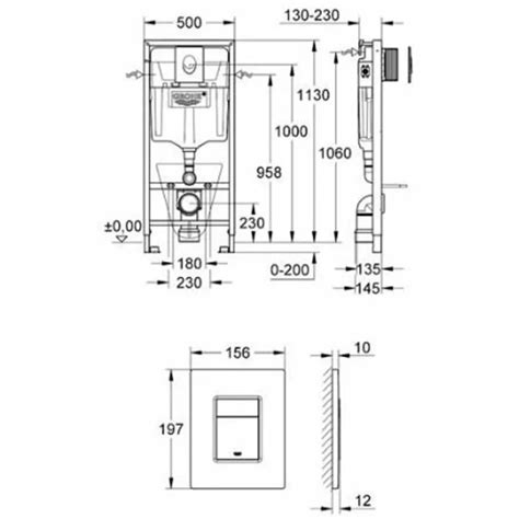 Инсталляция для унитаза Grohe Solido 38772001 — купить в по цене в ...