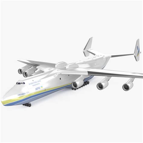 antonov   mriya  hq interior modelo  turbosquid
