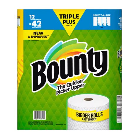 Bounty Select-A-Size Paper Towels, Triple Plus Rolls | BJ's Wholesale Club