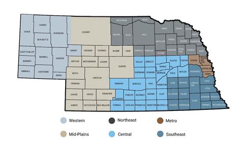 6 Regions, One Nebraska - Nebraska Department of Economic Development