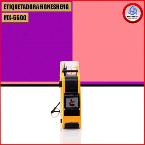 ETIQUETADORA HONESHENG MX 5500 Megaventas MCM