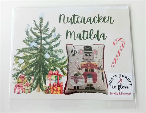 Nutcracker Matilda By Finally A Farmgirl Counted Cross Stitch Chart