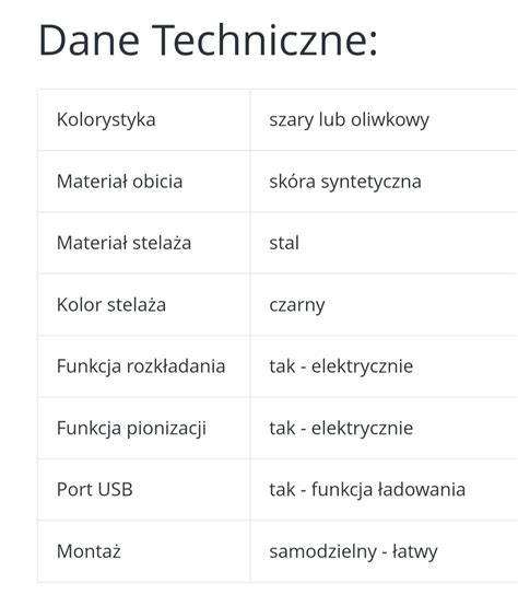 Nowy Fotel Rozk Adany Elektrycznie Z Funkcj Pionizacji Pruszcz Gda Ski