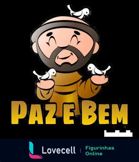 Figurinha Paz E Bem Amém Para Whatsapp Lovecell