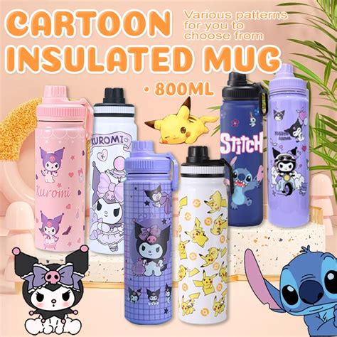 In Stock Stainless Steel Thermos Flask Tumbler Double Wall Hot Cold Vacuum Flask Sport