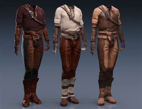 Rogue Elf Outfit for Genesis 8 and 8.1 Males | 3d Models for Daz Studio ...