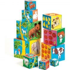 Cubes Empiler La For T Jouet D Veil Enfant Djeco